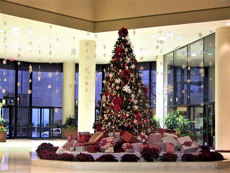 Commercial Christmas  Decorating  Service  Interior 